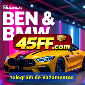 telegram de vazamentos